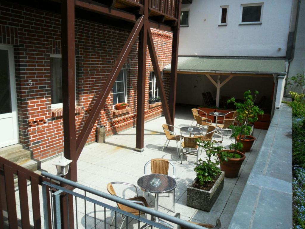 Pension Zum Blumchen Schwerin  Exterior foto